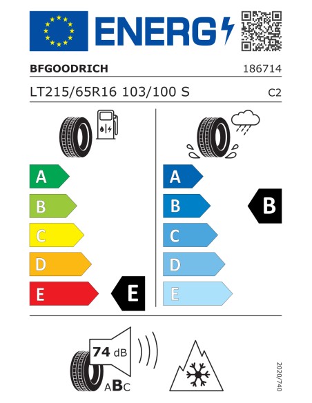 Bfgoodrich ALL TERRAIN T/A KO2 215/65 R16 103 S