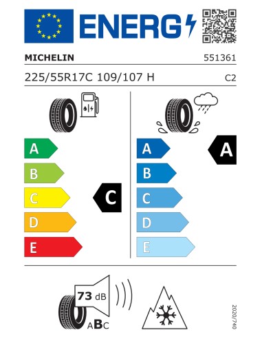 Michelin Agilis CrossClimate 225/55 R17 109 H