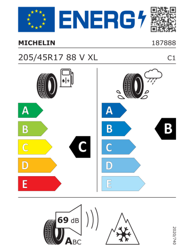 Michelin CROSSCLIMATE 2 205/45 R17 88 V EXTRALOAD