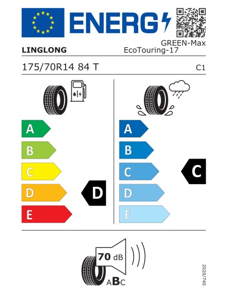 Linglong GREENMAX ET 175/70 R14 84 T
