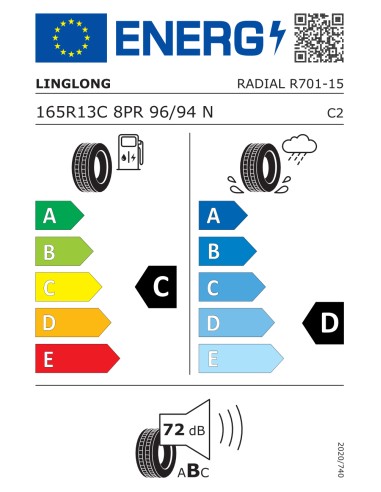 Linglong R701 165/80 R13 96/94 N