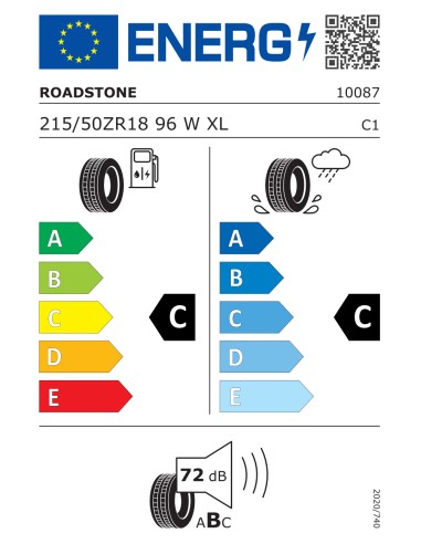 Roadstone EUROVIS SPORT 04 215/50 R18 96 W EXTRALOAD