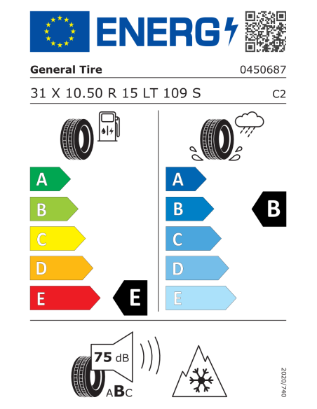 General GRABBER AT3 OWL 311/05 R15 109 S