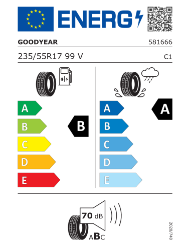GoodYear Efficientgrip 2 SUV 235/55 R17 99 V