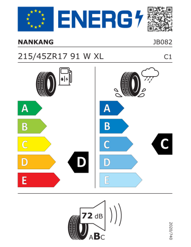Nankang NS-20 215/45 R17 91 W EXTRALOAD