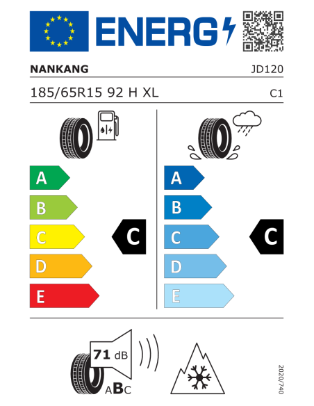 Nankang AW-6 185/65 R15 92 H EXTRALOAD