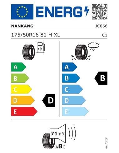 Nankang AS-2+ 175/50 R16 81 H EXTRALOAD