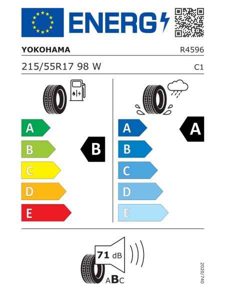 Yokohama BluEarth-GT AE51 215/55 R17 98 W EXTRALOAD