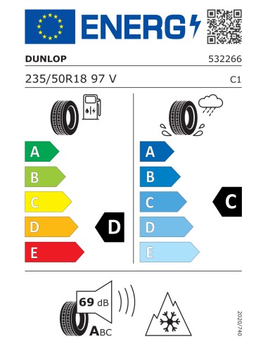 Dunlop SP WINTER SPORT 4D MFS MO 235/50 R18 97 V