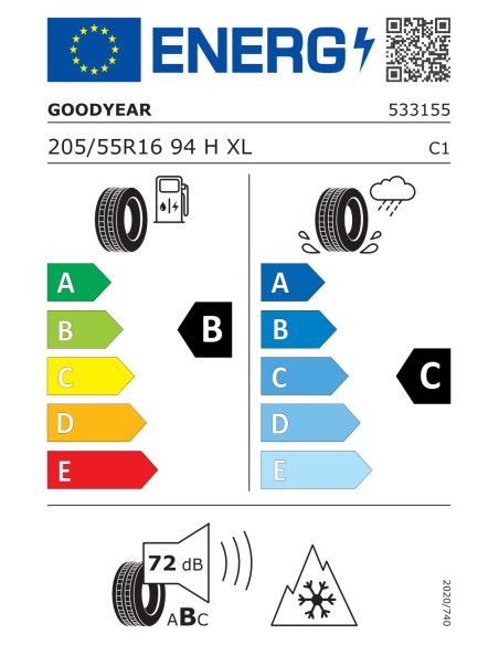 GoodYear VECTOR 4 SEASONS G2 205/55 R16 94 H EXTRALOAD