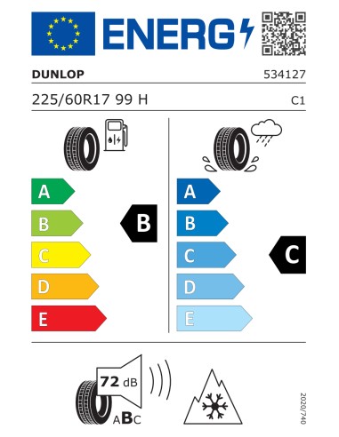 Dunlop SP WINTER SPORT 4D 225/60 R17 99 H