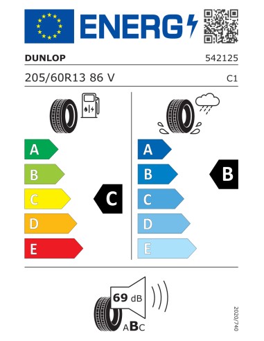 Dunlop Sport Classic 205/60 R13 86 V