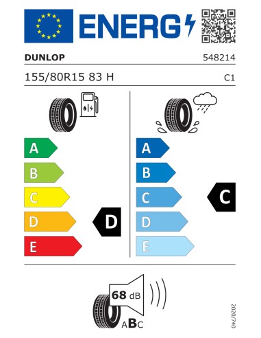 Dunlop Sport Classic 155/80 R15 83 H