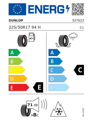 Dunlop SP Winter Sport 4D ROF 225/50 R17 94 H RUNFLAT