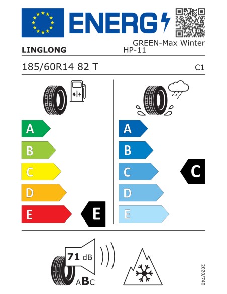 Linglong GREEN-MAX WINTER HP 185/60 R14 82 T