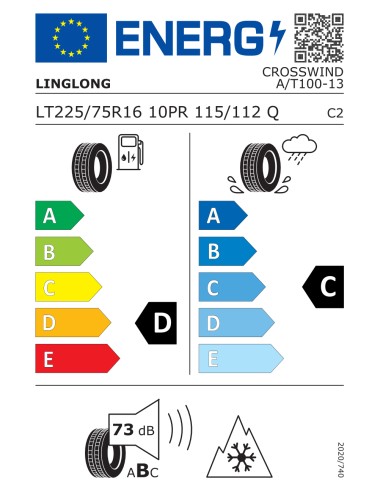 Linglong CROSSWIND A/T100 225/75 R16 115 Q