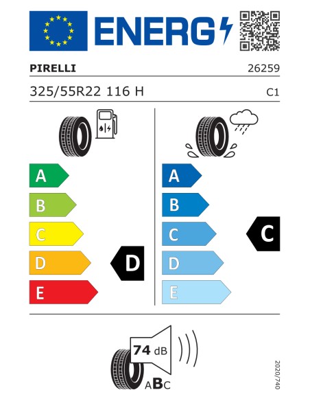 Pirelli SCORPION ATR 325/55 R22 116 H