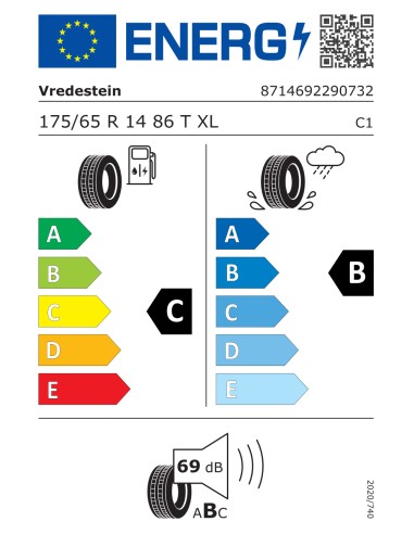 Vredestein T-TRAC 2 XL 175/65 R14 86 T EXTRALOAD