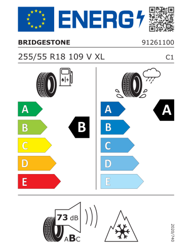 Bridgestone BLIZZAK LM005 XL FR 255/55 R18 109 V EXTRALOAD