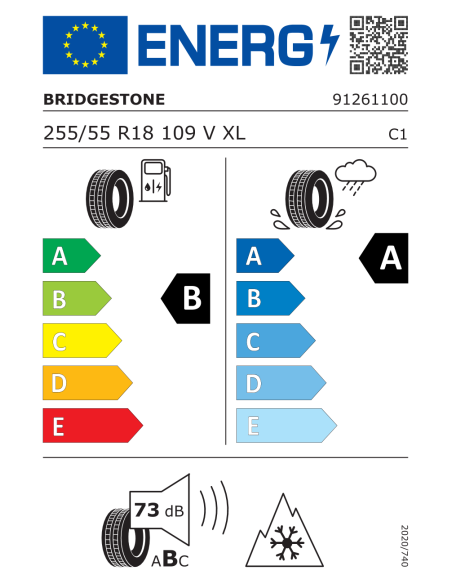 Bridgestone BLIZZAK LM005 XL FR 255/55 R18 109 V EXTRALOAD