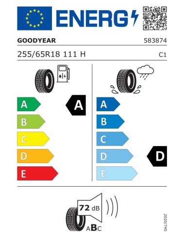 GoodYear Wrangler Territory HT 255/65 R18 111 H