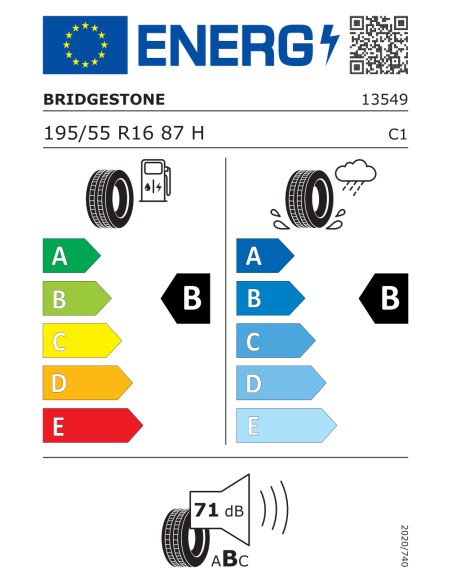 Bridgestone TURANZA T005 195/55 R16 87 H