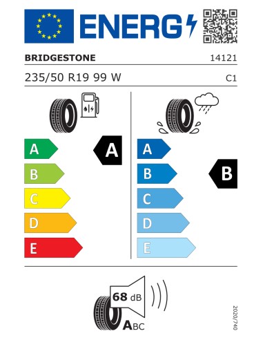 Bridgestone TURANZA T005 235/50 R19 99 W