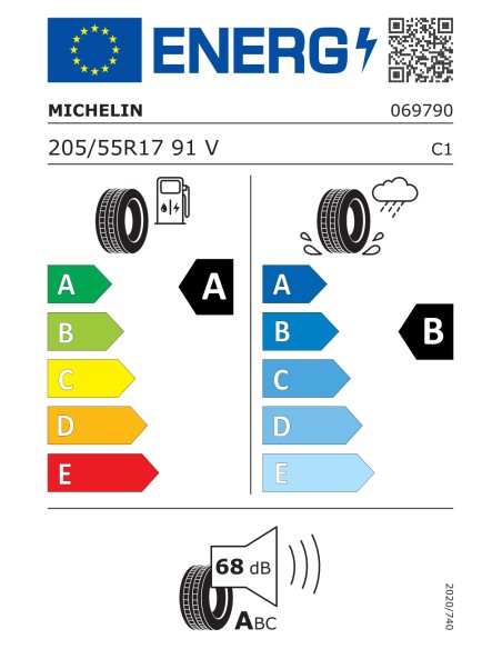 Michelin PRIMACY 4 205/55 R17 91 V