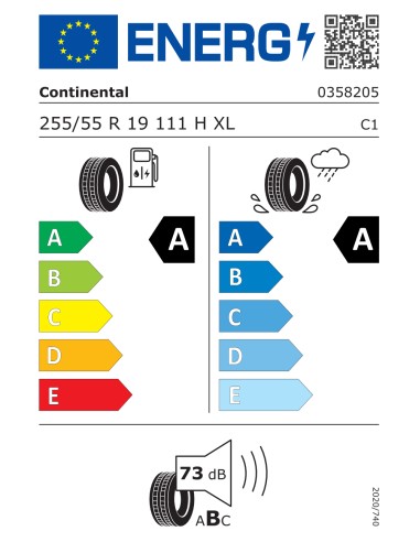 Continental ECOCONTACT 6 255/55 R19 111 H EXTRALOAD