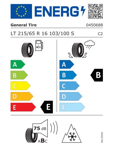 General Grabber AT3 215/65 R16 103/100 S